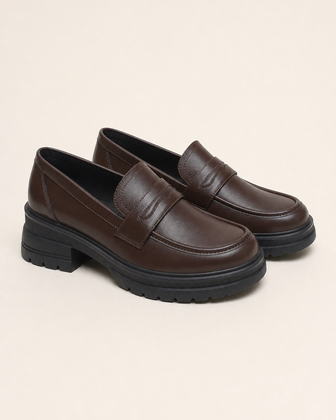 Peggy | Sujautettava platform-loafer pehmeällä pohjalla