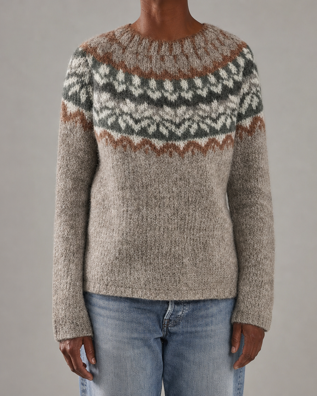 Samantha | Vintage-henkinen neulepusero