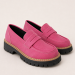 Dot | Harjattu paksupohjainen platform-loafer