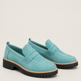 Dot | Harjattu paksupohjainen platform-loafer