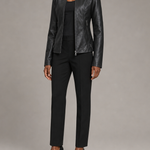 Audrey | Kapea vetoketjullinen biker-takki