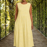 Ebony | Elegantti hihaton mekko