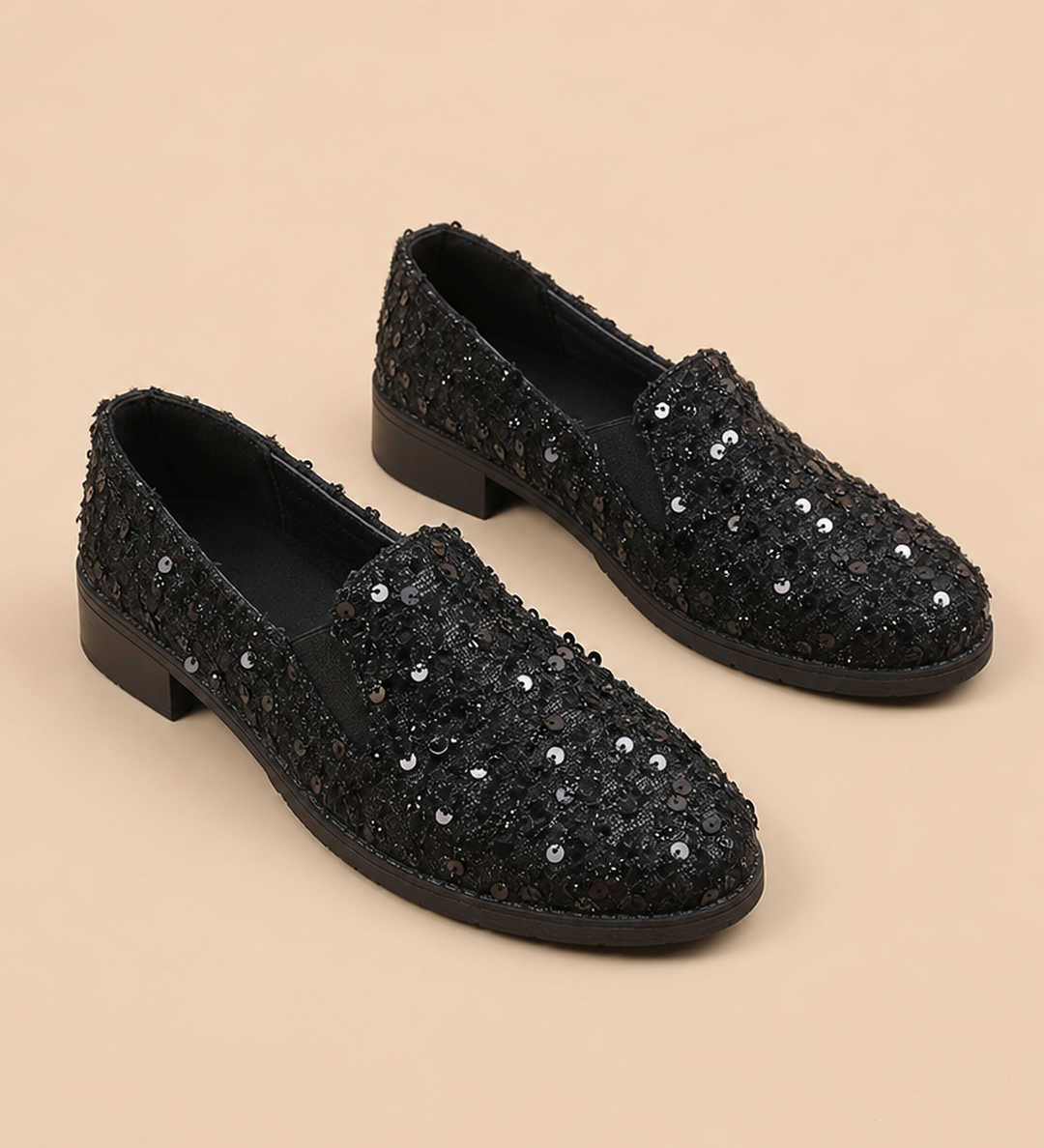 Kay | Paljetetut loaferit