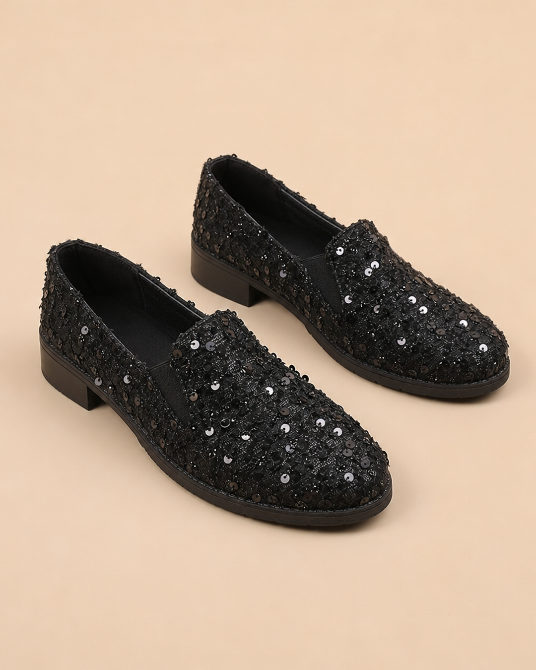 Kay | Paljetetut loaferit