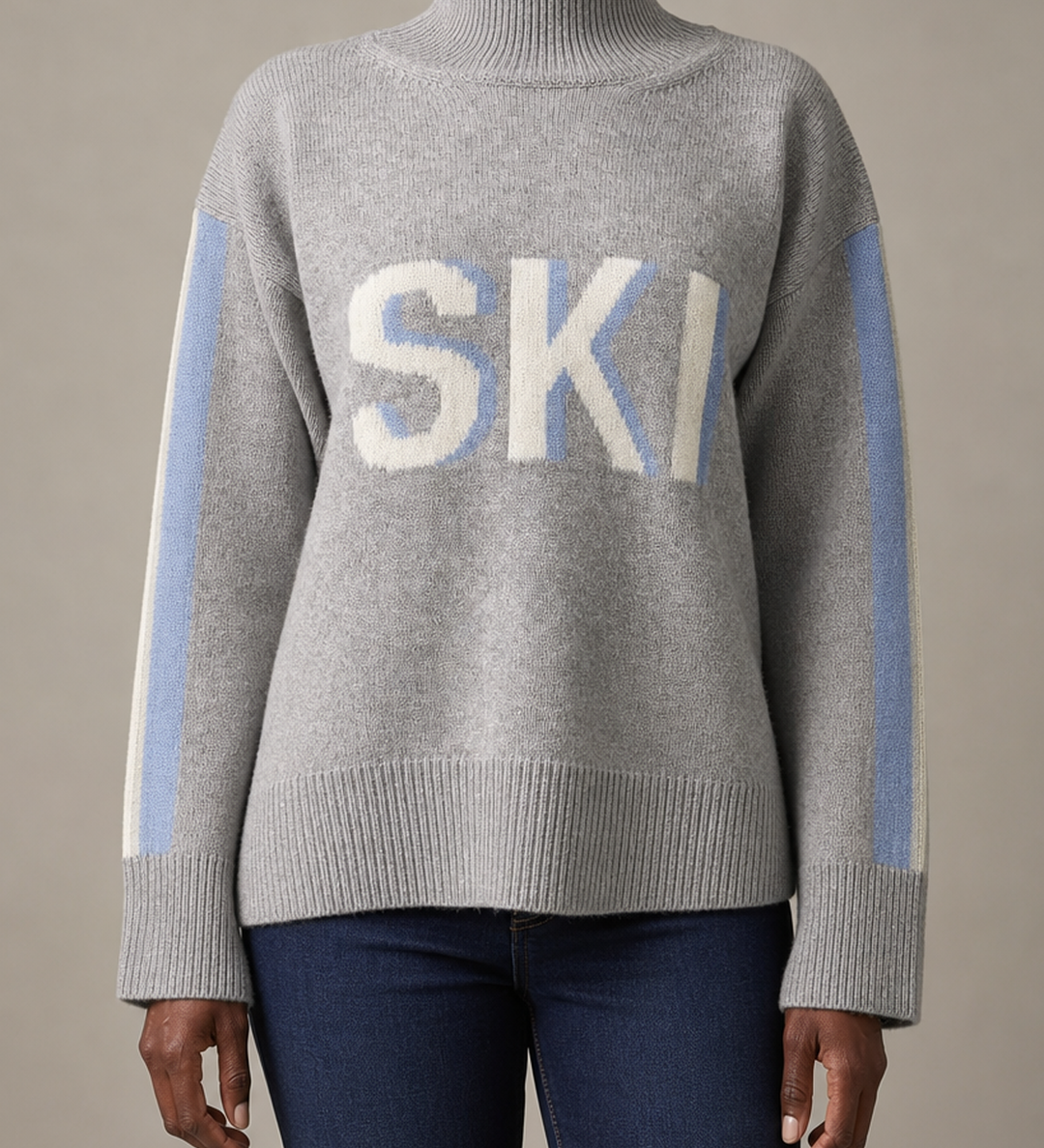 Suzette | Retrohenkinen poolokauluksinen neule