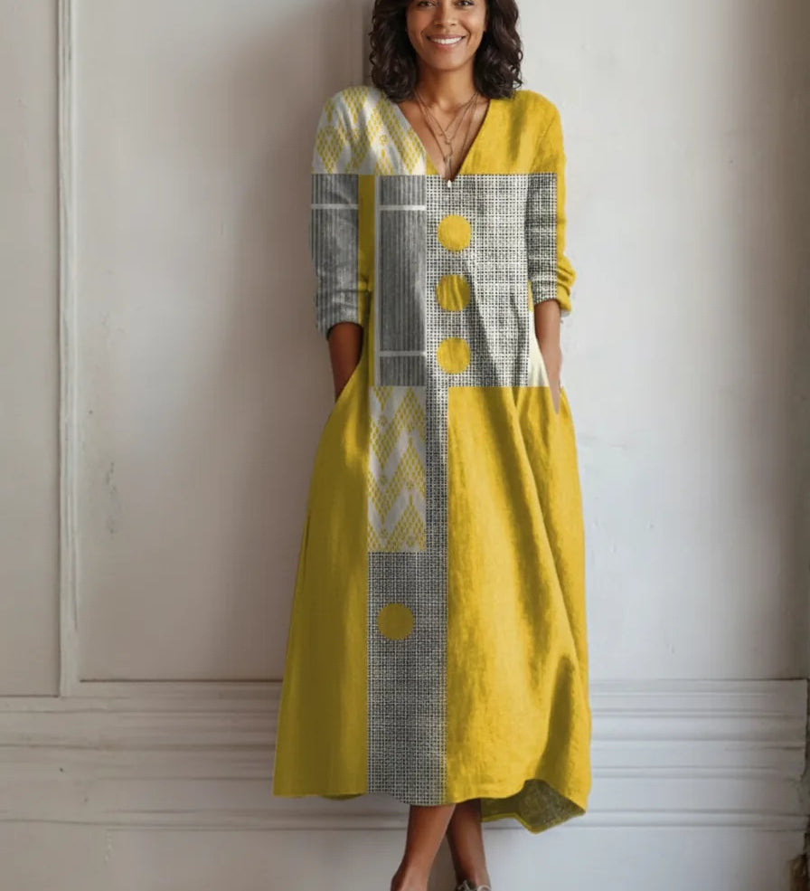 Emma | Rento pellavan näköinen mekko