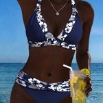 Nyla | Kuviollinen V-bikini