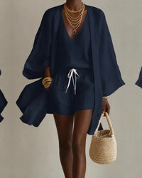 Tummansininen