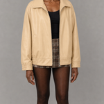 Hattie | Rento vetoketjullinen bomber-takki