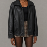 Hattie | Rento vetoketjullinen bomber-takki