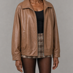 Hattie | Rento vetoketjullinen bomber-takki