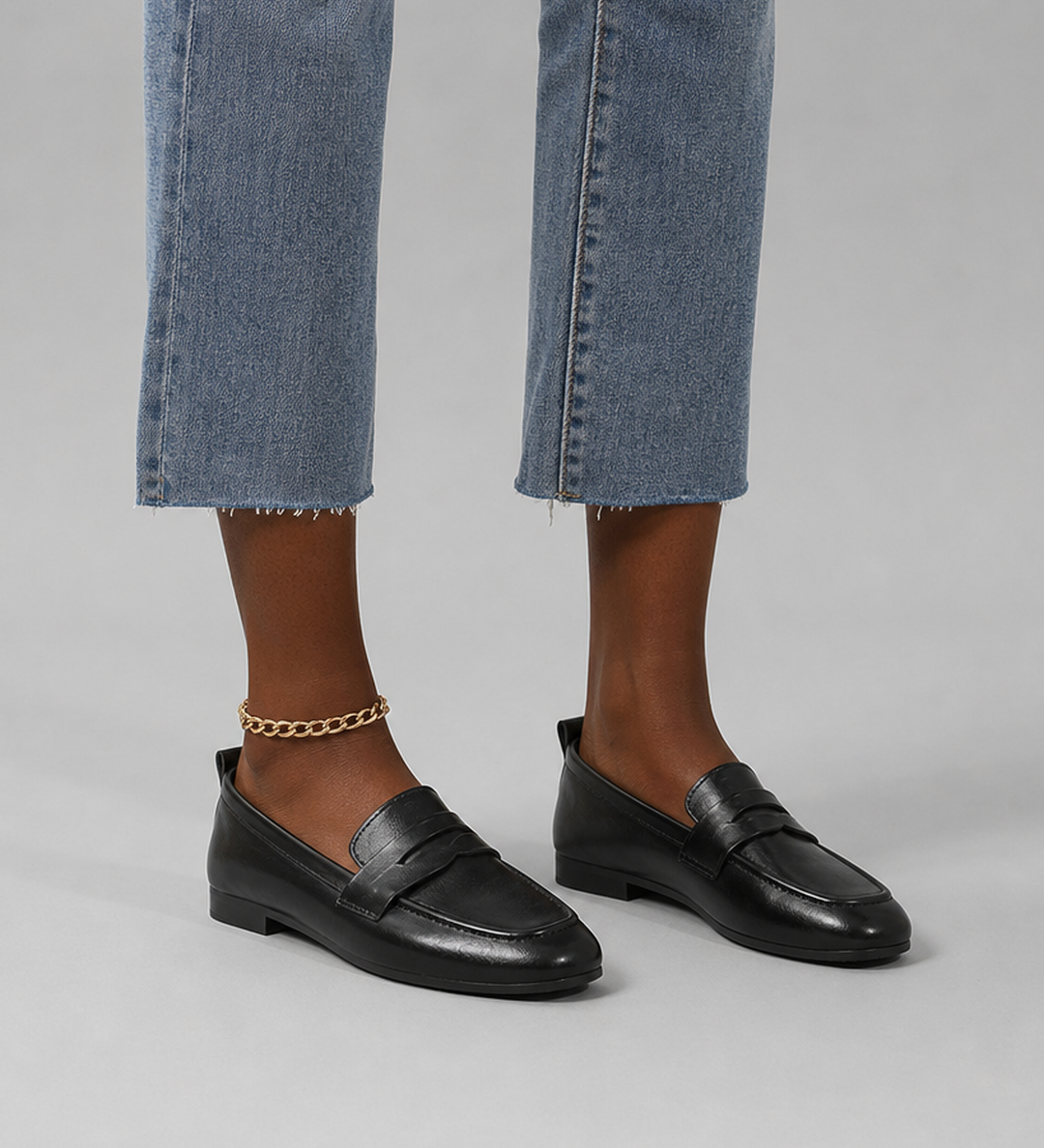 Erma | Kanttikärkiset penny-loaferit