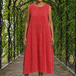 Ebony | Elegantti hihaton mekko