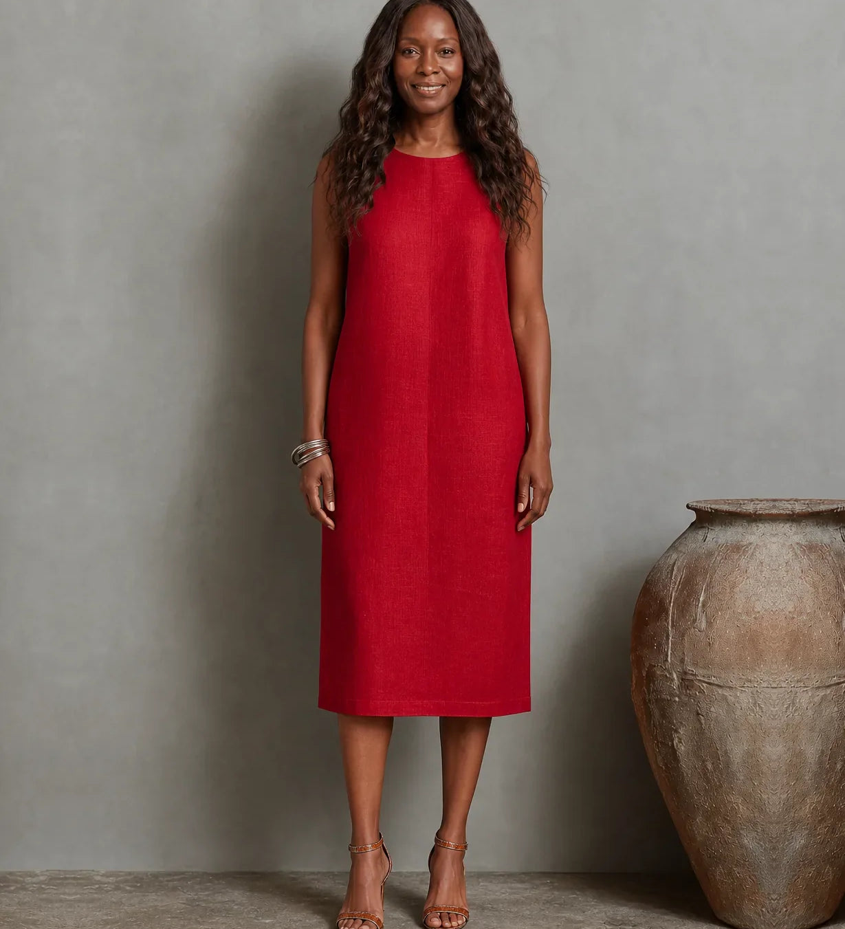 Maureen | Taskullinen midimekko