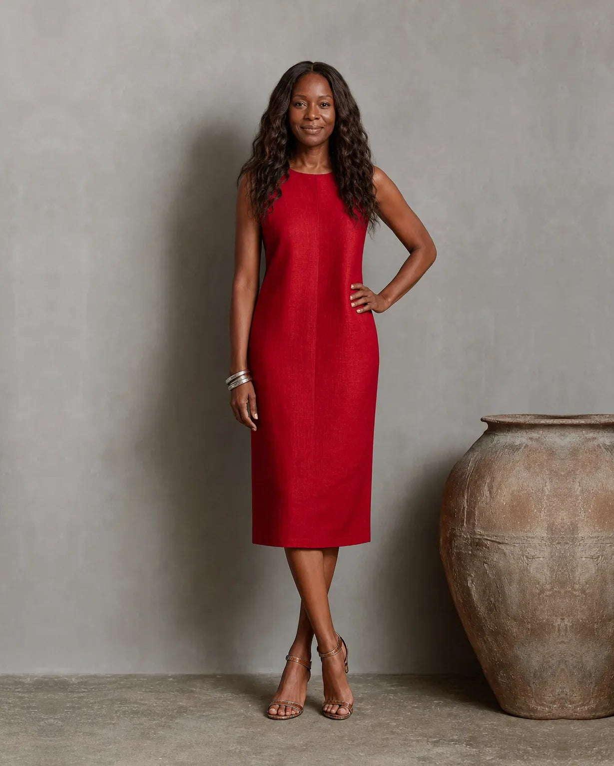 Maureen | Taskullinen midimekko