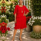 Latoya | Elegantti mukava röyhelömekko