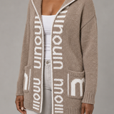 Jacqueline | Hupullinen avoin neuletakki