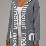 Jacqueline | Hupullinen avoin neuletakki