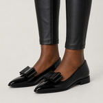 Sabrina | Lakkaloaferit kontrastirusetilla