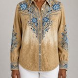 Tucson | Vintage-henkinen western-kukkapusero