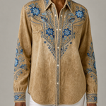 Tucson | Vintage-henkinen western-kukkapusero