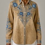 Tucson | Vintage-henkinen western-kukkapusero