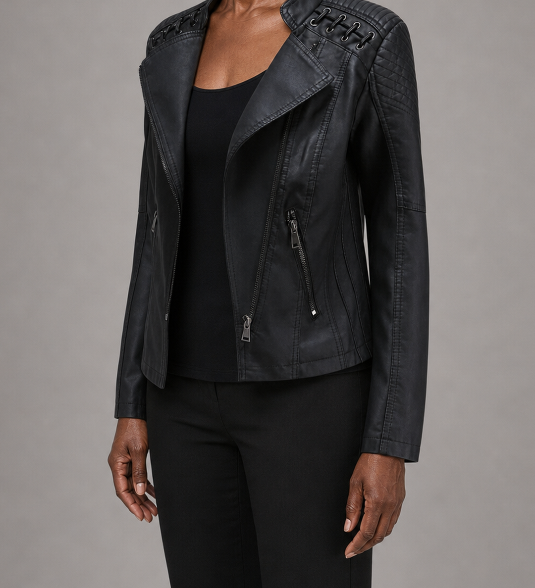 Iris | Biker-tyylinen vetoketjutakki