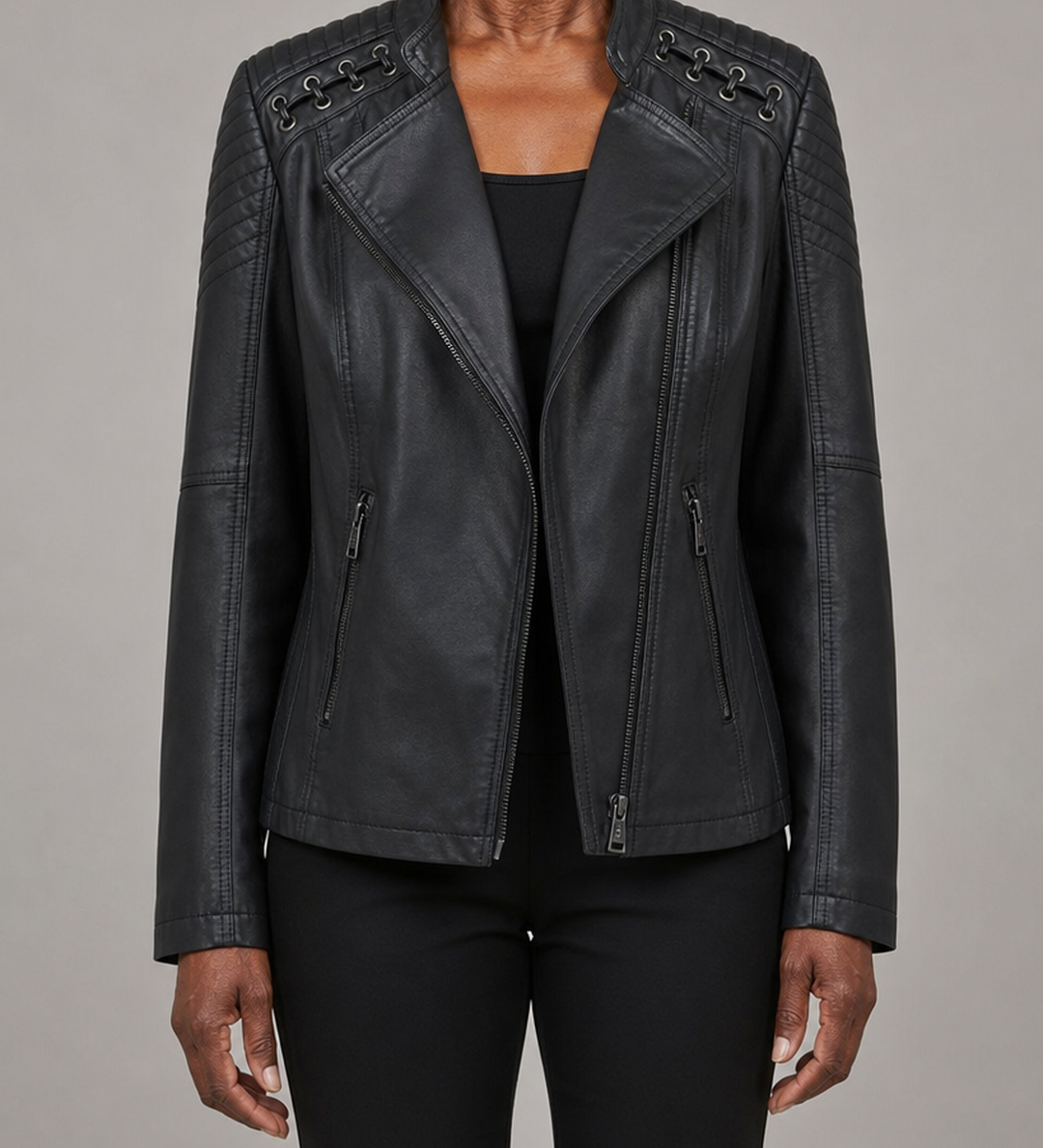 Iris | Biker-tyylinen vetoketjutakki