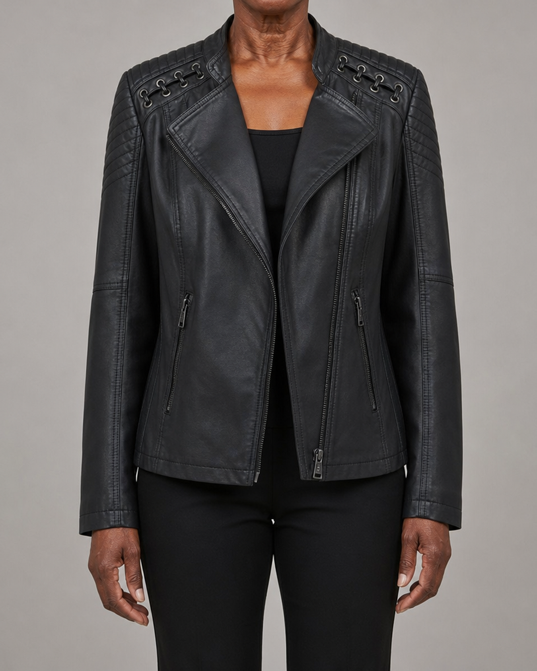 Iris | Biker-tyylinen vetoketjutakki