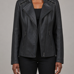 Iris | Biker-tyylinen vetoketjutakki