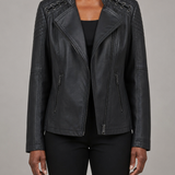 Iris | Biker-tyylinen vetoketjutakki