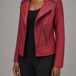 Iris | Biker-tyylinen vetoketjutakki