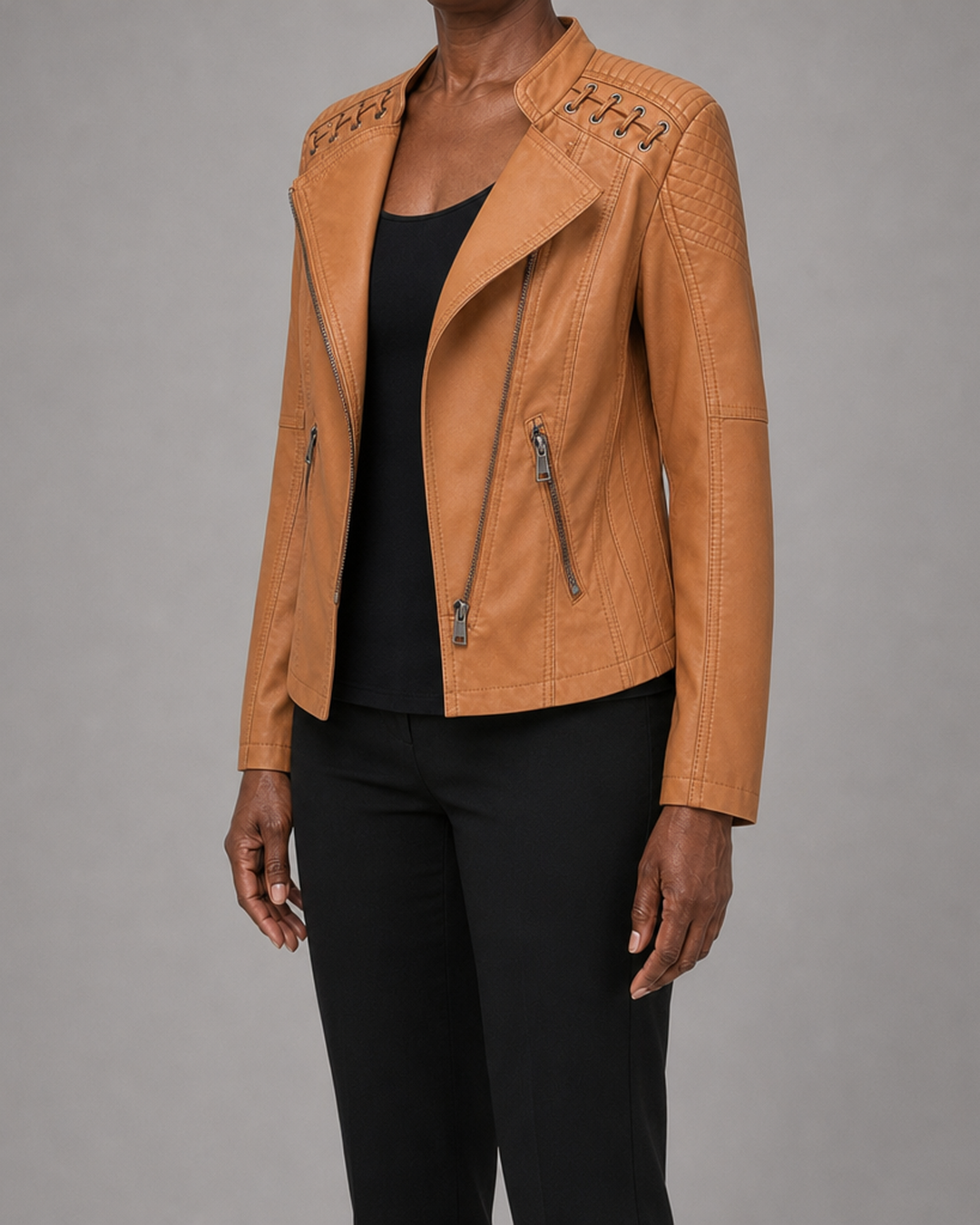 Iris | Biker-tyylinen vetoketjutakki
