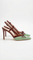 Valora | Satiiniset slingback-avokkaat rusetilla