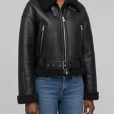 Ethel | Lyhyt lentäjätyylinen bomber-takki