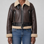 Ethel | Lyhyt lentäjätyylinen bomber-takki