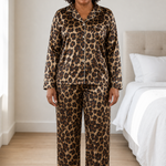 Verona | Leopardikuosinen pyjamasetti