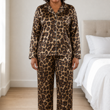 Verona | Leopardikuosinen pyjamasetti