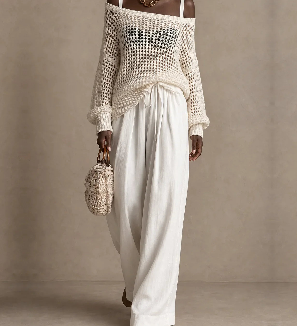 Malia | Elegantti kaksiosainen neulesetti