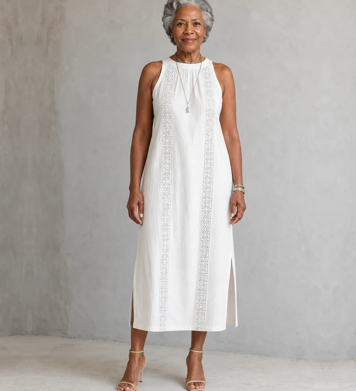 Amani | Elegantti kesämidimekko